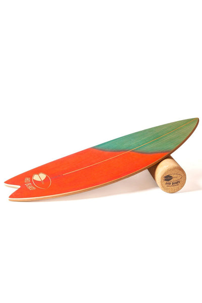Ahoi Surf Balance Board / gebogen / Shape Thuna "Redwood"