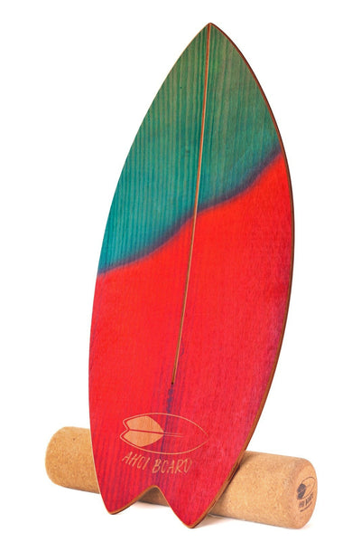 Ahoi Surf Balance Board / gebogen / Shape Thuna "Redwood"