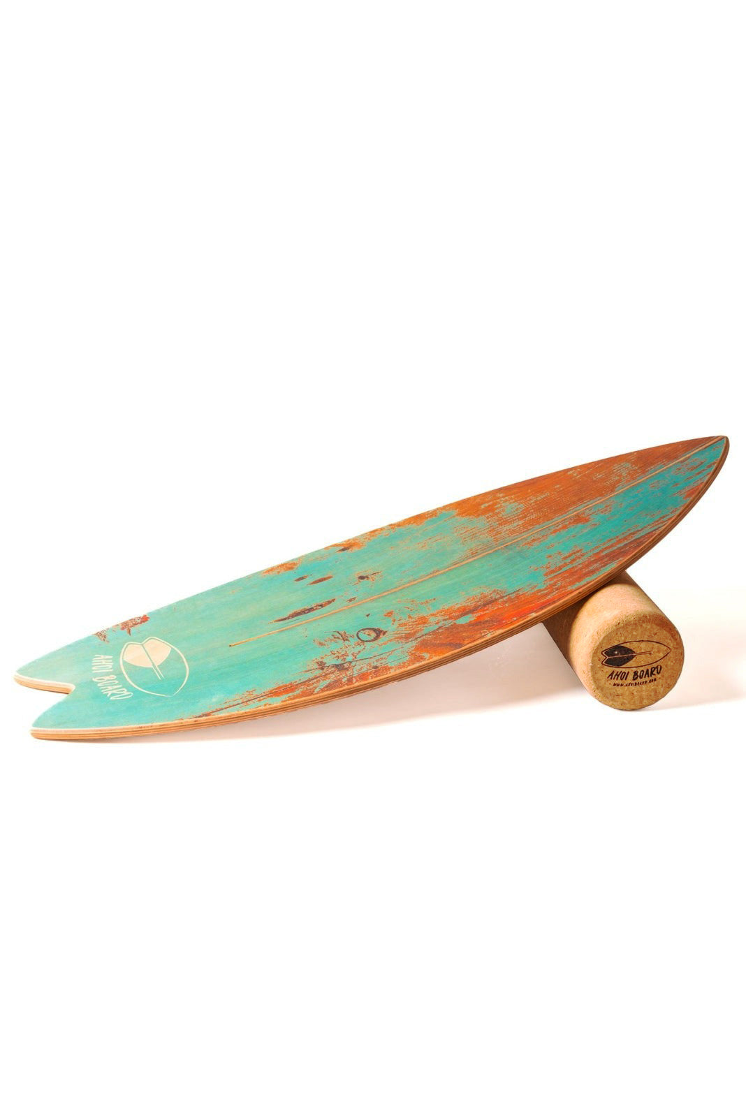 Ahoi Surf Balance Board / gebogen / Shape Thuna "Turquoi"